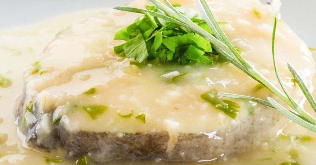 Heek in groene saus